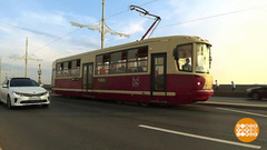 На трамвае — в прошлое и в будущее. Доброе утро. Фрагмент выпуска от 24.07.2018