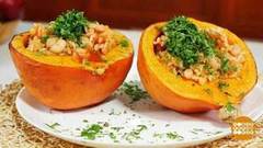 Фаршированная тыква. Доброе утро. Фрагмент выпуска от 17.09.2018