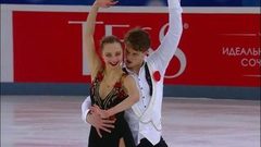 Александра Бойкова — Дмитрий Козловский. Короткая программа. Пары. Чемпионат России по фигурному катанию 2019