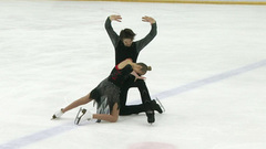 Арина Ушакова — Максим Некрасов. Ритм-танец. Танцы. Первенство России по фигурному катанию среди юниоров 2019