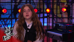 Микелла Абрамова. Представление финалиста. Голос.Дети-6. Фрагмент выпуска от 26.04.2019