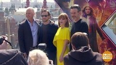 Эксклюзив! «Люди Икс»: Джессика Честейн, Джеймс МакЭвой, Майкл Фассбендер, Дженнифер Лоуренс. Доброе утро. Фрагмент выпуска от 07.06.2019