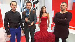 Эмиль Кадыров, Михаил Озеров и Диана Савельева. Интервью после Нокаутов. Голос-4