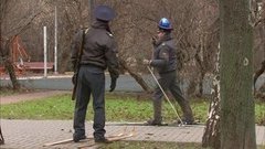 Полиция… на лыжах? Доброе утро. Фрагмент выпуска 24.12.2015