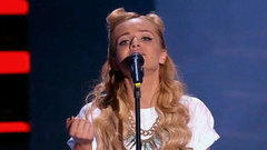 Александра Грекова. «Улыбайся». Голос-4. Слепое прослушивание. Фрагмент выпуска от 18.09.2015