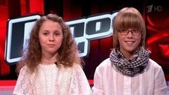 Артем Колесников и Юлия Сиринько. «В нашем дуэте нет главного — мы абсолютно равноправны». Голос.Дети-3. Фрагмент выпуска от 11.03.2016