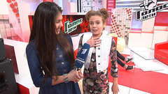 Мария Паротикова. Интервью после слепого прослушивания. Голос.Дети-3