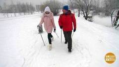 Ходим по-скандинавски. Доброе утро. Фрагмент выпуска от 23.12.2016