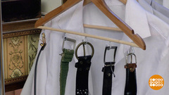 Как сделать вешалку для ремней. Доброе утро. Фрагмент выпуска от 10.10.2017