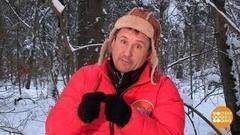 Дмитрий Талабуев спасает лыжника. Доброе утро. Фрагмент выпуска от 31.01.2018