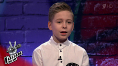 Михаил Медведский. «Я веселый, люблю прыгать в снег головой». Голос.Дети-5. Фрагмент выпуска от 22.02.2018