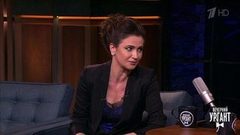 Актриса Ксения Лаврова-Глинка. Вечерний Ургант. Фрагмент выпуска от 17.05.2018