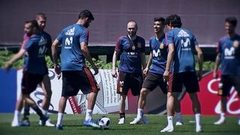 Сборная Испании тренируется в Краснодаре. Чемпионат мира по футболу FIFA 2018 в России™