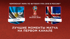 Сборная Аргентины — сборная Исландии. Лучшие моменты. Чемпионат мира по футболу FIFA 2018 в России™