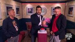 Сергей Шнуров неожиданным образом нажимает на кнопку Наставника шоу «Голос». Пролог. Вечерний Ургант. Фрагмент выпуска от 21.09.2018