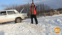 У Дмитрия Талабуева не забуксует! Доброе утро. Фрагмент выпуска от 25.02.2019