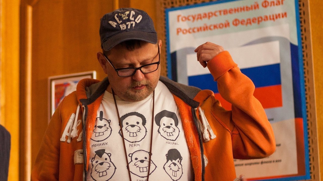 Михаил Хлебородов во время съемок