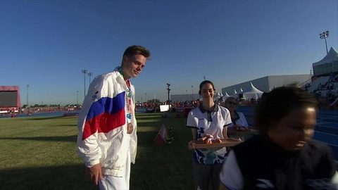 Дмитрий Качанов завоевывает бронзу в прыжках с шестом! Прыжки с шестом. Мужчины. Легкая атлетика. Летние юношеские олимпийские игры 2018