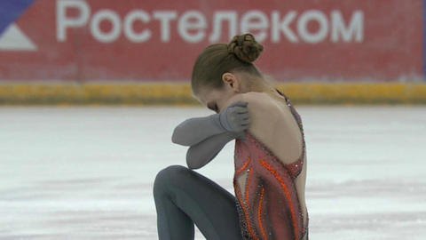 Александра Трусова. Произвольная программа. Девушки. Первенство России по фигурному катанию среди юниоров 2019