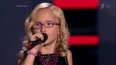 Арина Миронова. «Diamonds». Голос.Дети-3. Слепое прослушивание. Фрагмент выпуска от 18.03.2016