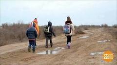 Дорога в школу: три километра по бездорожью. Доброе утро. Фрагмент выпуска от 26.01.2017