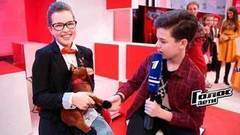 «Мне нравится исполнять песню „Stayin' Alive“ — она очень похожа на меня». Алена Дыхлина. Интервью после Слепого прослушивания. Голос.Дети-4