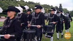 Барабанщики Top Secret Drum Corps. Доброе утро. Фрагмент выпуска от 29.08.2017