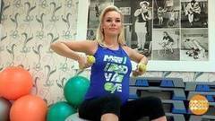 Анастасия Трегубова укрепляет спину. Доброе утро. Фрагмент выпуска от 20.11.2017