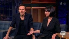 Марина Кравец и Ренарс Кауперс. Вечерний Ургант. Фрагмент выпуска от 21.11.2017