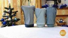 Как компактно сложить джинсы. Доброе утро. Фрагмент выпуска от 07.12.2017