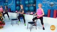 Анастасия Трегубова укрепляет спину и бедра. Доброе утро. Фрагмент выпуска от 11.12.2017