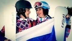 Алена Заварзина и Вик Уайлд. Сноуборд