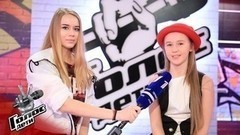 «Я побывала в кресле Басты. Это очень круто!» Милена Лукьянцева. Интервью после Слепого прослушивания. Голос.Дети-5