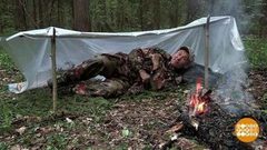 Дмитрий Талабуев в ночном лесу. Доброе утро. Фрагмент выпуска от 31.05.2018