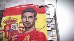 Граффити с Серхио Рамосом, медведями и роботами. Как их рисуют. Чемпионат мира по футболу FIFA 2018 в России™