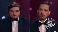 Валерио Згарджи и Руслан Умханов. «Вернись в Сорренто». Голос 7. Поединки. Фрагмент выпуска от 23.11.2018