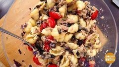 Два салата из макарон от Марии Суровой. Доброе утро. Фрагмент выпуска от 10.06.2019