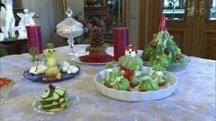 Съедобные украшения для праздничного стола. Фазенда. Фрагмент выпуска от 27.12.2015