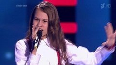 Милана Павлова. «Think». Голос.Дети-3. Слепое прослушивание. Фрагмент выпуска от 26.02.2016