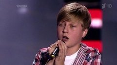 Дмитрий Андреев. «Не слышно шума городского». Голос.Дети-3. Слепое прослушивание. Фрагмент выпуска от 26.02.2016