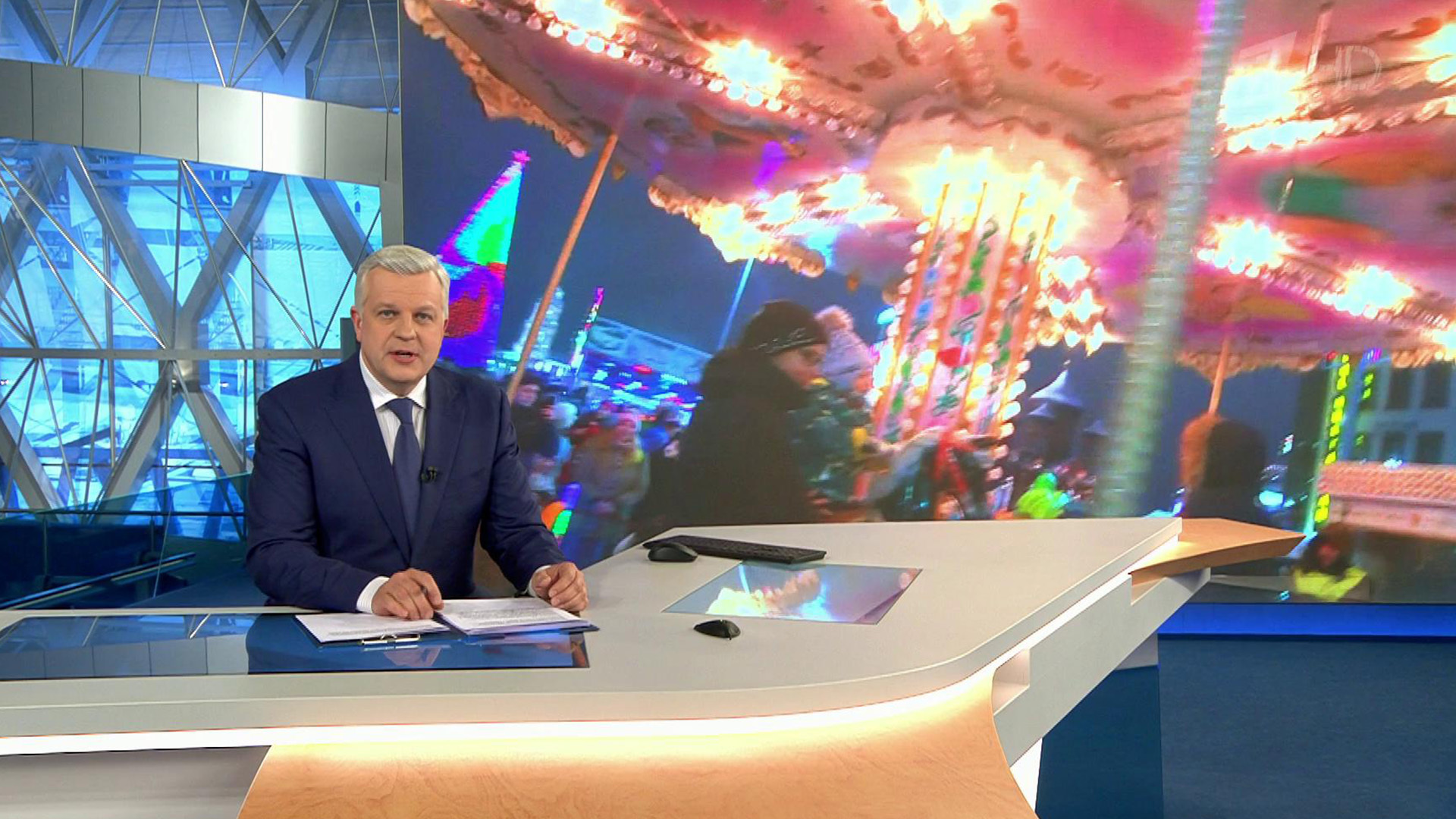 Выпуск программы "Время" в 21:00 8 декабря 2018