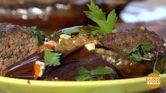 Мария Сурова запекает баклажаны. Доброе утро. Фрагмент от 19.06.2019
