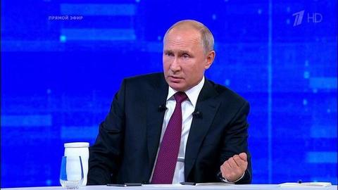 «Нужно выработать систему отчетности и фиксации», — Владимир Путин об ответственности врачей. Фрагмент Прямой линии 2019