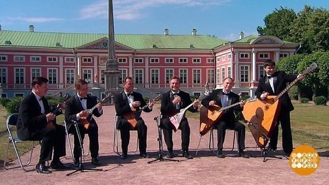 Секстет балалаек Национального академического оркестра народных инструментов России им. Н.П. Осипова. Доброе утро. Фрагмент выпуска от 21.06.2019