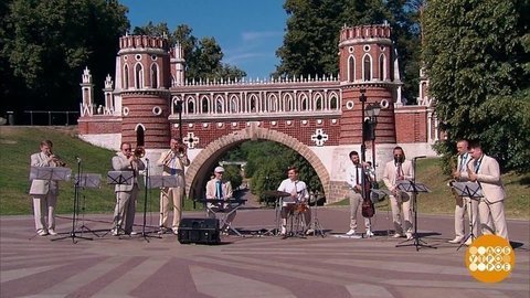 Ансамбль «Мелодия» Георгия Гараняна. Доброе утро. Фрагмент выпуска от 24.06.2019