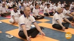 В мире. Йога для иностранцев. Доброе утро. Фрагмент выпуска от 04.07.2019