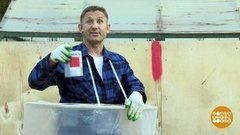 Дмитрий Талабуев красит забор. Доброе утро. Фрагмент выпуска от 17.07.2019