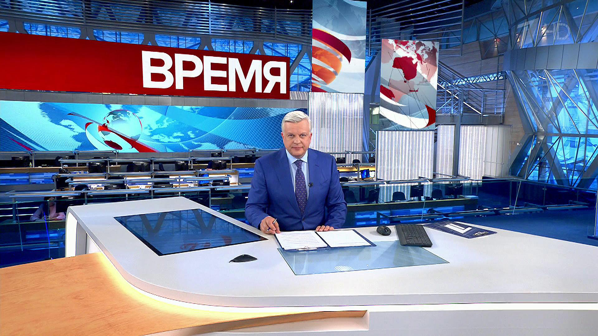 Выпуск программы "Время" в 21:00 18 июля 2019
