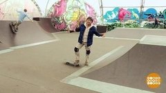 Дмитрий Талабуев опять на скейтборде. Доброе утро. Фрагмент выпуска от 25.07.2019