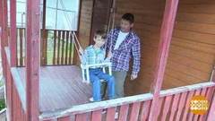 Дмитрий Талабуев и крылатые качели. Доброе утро. Фрагмент выпуска от 26.07.2019